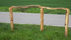 Podélné vyztužení ohrady